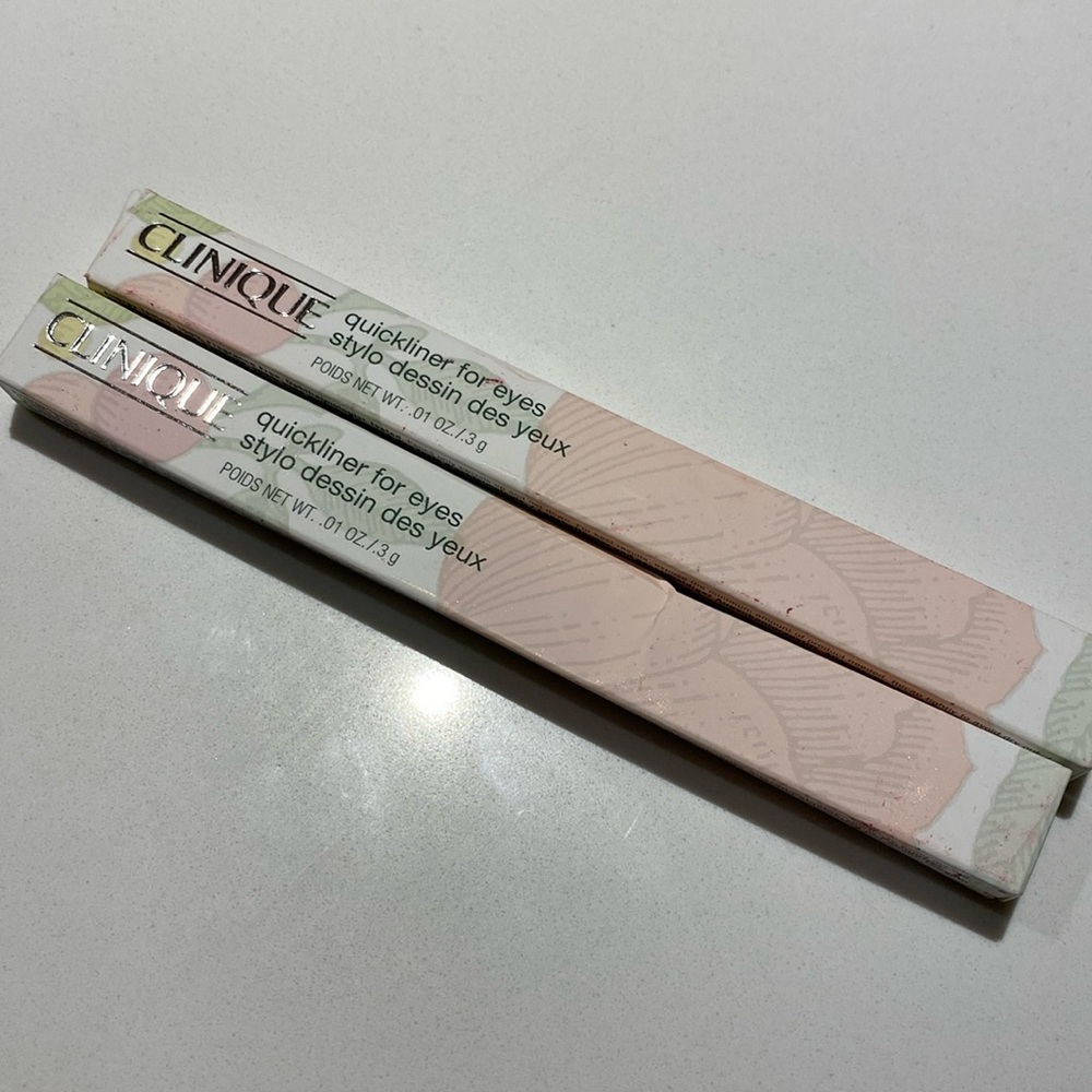 Clinique quick liner for eye SET OF 2 Brand new